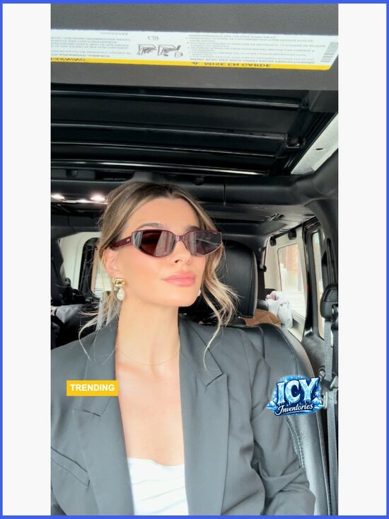 Cat-Eye Sunglasses with Acetate Frame, Anti-Reflective Lenses main image 7